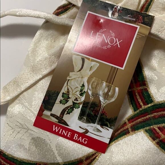 NWT LENOX‎ HOLIDAY NOUVEAU WINE BAG - Picture 7 of 7